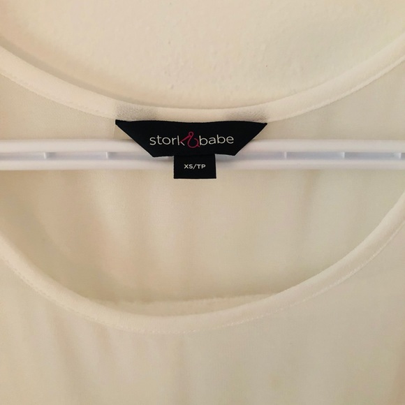 White maternity dress - Picture 2 of 3